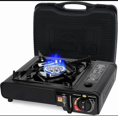 Portable single burner camping - burner,