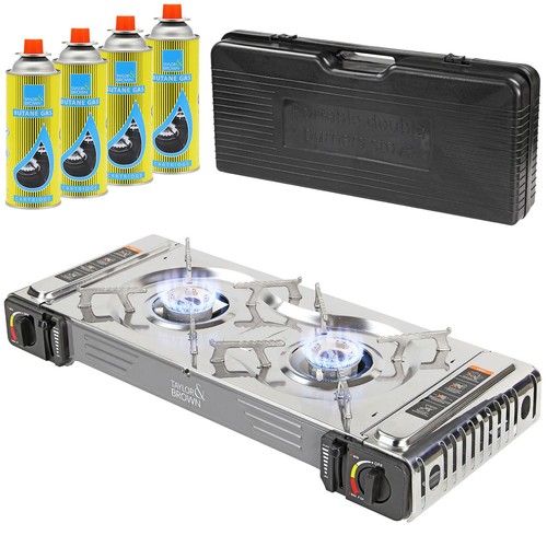 Portable butane double twin - butane,