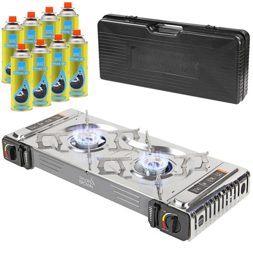 Portable butane double twin - portable,