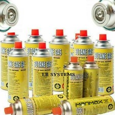 28 BUTANE GAS CANISTER BOTTLES